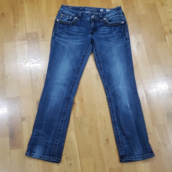 Miss Me Ankle Length Capris Size 28 - Picture 5 of 11